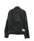 LEVI'S PReMIUM (リーバイスプレミアム) トラッカージャケット アップリケデニムジャケット ブラック サイズ:S：7800円