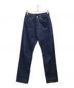 LEVI'S VINTAGE CLOTHINGリーバイス ビンテージ クロージング）の古着「復刻50s 701 Jeans Rigidデニムパンツ」｜インディゴ
