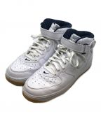 NIKEナイキ）の古着「Air Force 1 Mid NYC White エアフォース1 ミッド NYC 