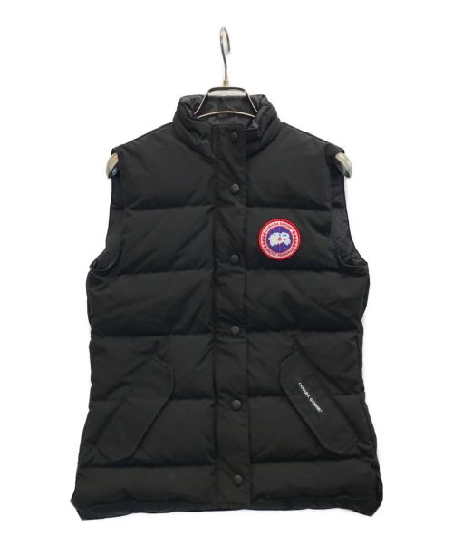 CANADA GOOSE（カナダグース）CANADA GOOSE (カナダグース) FREESTYLE VEST ブラック サイズ:Sの古着・服飾アイテム