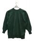 DESCENDANT (ディセンダント) 19AW TEAM CREW NECK SWEATSHIRT チームクルーネックスウェットシャツ グリーン サイズ:3：9800円