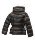 MONCLER (モンクレール) DEGAS ウエストベルト付ダウンジャケット ブラウン：19800円