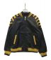 LEVI'S VINTAGE CLOTHING（リーバイスヴィンテージクロージング）の古着「HOLLYWOOD BOMBER LVC STRIPED BLACK GOLD ハリウッド ボンバー ジャケット」｜ブラック