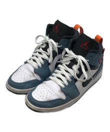 NIKE×FACETASM（ナイキ×ファセッタズム）の古着「Air Jordan 1 Mid "White/Navy" エアジョーダン1 ミッド "ホワイト/ネイビー"」｜ネイビー