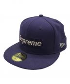 SUPREME×New Eraシュプリーム×ニューエラ）の古着「20SS Sim Metallic Box Logo Cap」｜パープル