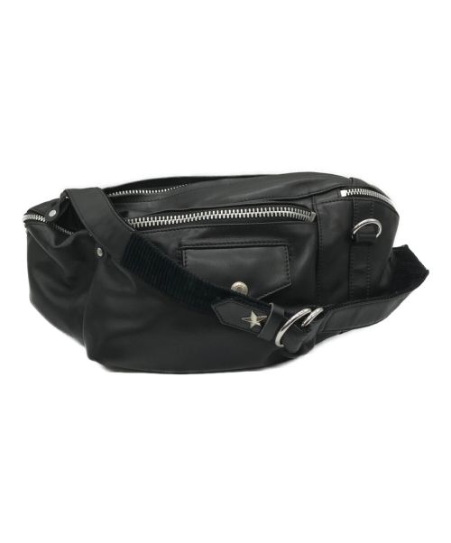 Schott（ショット）Schott (ショット) RIDERS BODY BAG ライダースボディバッグ ブラックの古着・服飾アイテム