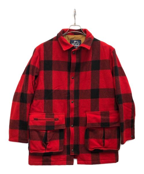 WOOLRICH（ウールリッチ）WOOLRICH (ウールリッチ) 80ｓマッキーノジャケット レッド サイズ:Mの古着・服飾アイテム