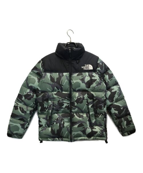 THE NORTH FACE（ザ ノース フェイス）THE NORTH FACE (ザ ノース フェイス) NOVELTY NUPTSE JACKET　ノベルティーヌプシジャケット グリーン サイズ:Sの古着・服飾アイテム