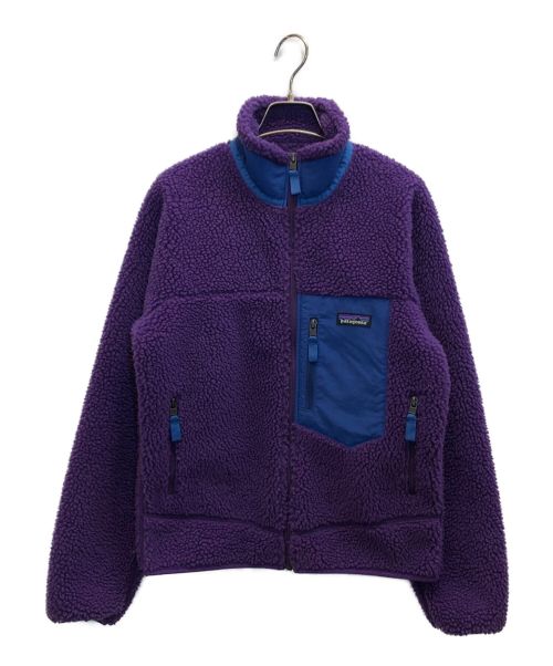 Patagonia（パタゴニア）Patagonia (パタゴニア) CLASSIC RETRO-X JACKET　クラシックレトロXジャケット パープル サイズ:XSの古着・服飾アイテム