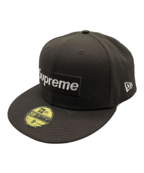 SUPREME（シュプリーム）SUPREME (シュプリーム) New Era (ニューエラ) 21AW No Comp Box Logo New Era ブラウン サイズ:8の古着・服飾アイテム