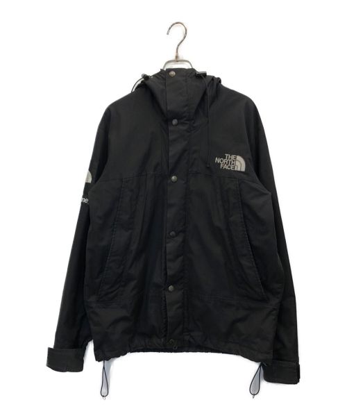 THE NORTH FACE（ザ ノース フェイス）THE NORTH FACE (ザ ノース フェイス) SUPREME (シュプリーム) 10AW Waxed Cotton Parka ブラック サイズ:Mの古着・服飾アイテム