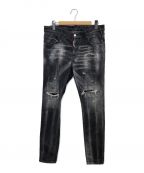 DSQUARED2ディースクエアード）の古着「22SS Super Twinky Jean」｜ブラック