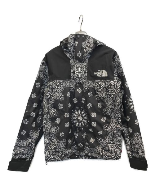 THE NORTH FACE（ザ ノース フェイス）THE NORTH FACE (ザ ノース フェイス) SUPREME (シュプリーム) 14AW BANDANA MOUNTAIN PARKA ブラック サイズ:Sの古着・服飾アイテム