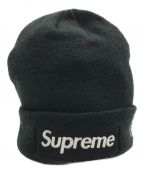 SUPREME×New Eraシュプリーム×ニューエラ）の古着「18AW Box Logo Beanie」｜ブラック