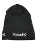 中古・古着 SUPREME (シュプリーム) New Era (ニューエラ) 18AW Box Logo Beanie ブラック：7800円