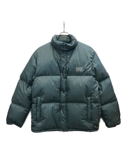 WACKO MARIA（ワコマリア）WACKO MARIA (ワコマリア) NANGA (ナンガ) 22AW DOWN JACKET　ダウンジャケット ブルー サイズ:Lの古着・服飾アイテム