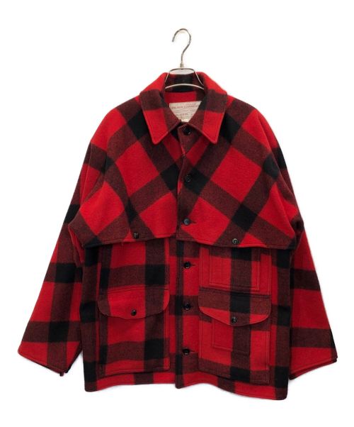 FILSON（フィルソン）FILSON (フィルソン) マッキーノクルーザージャケット レッド サイズ:40の古着・服飾アイテム