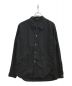 COMME des GARCONS HOMME DEUX（コムデギャルソン オム ドゥ）の古着「製品染スナップシャツ」｜ブラック