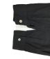 中古・古着 COMME des GARCONS HOMME DEUX (コムデギャルソン オム ドゥ) 製品染スナップシャツ ブラック サイズ:L：17800円