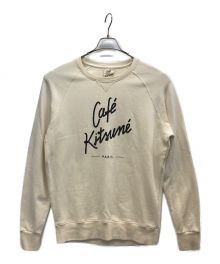 maison kitsune（メゾンキツネ）の古着「Cafe kitsune スウェット」｜アイボリー