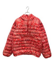 SUPREME（シュプリーム）の古着「20AW Micro Half Zip Hooded Pullover マイクロダウンハーフジップフーディープルオーバー」｜レッド