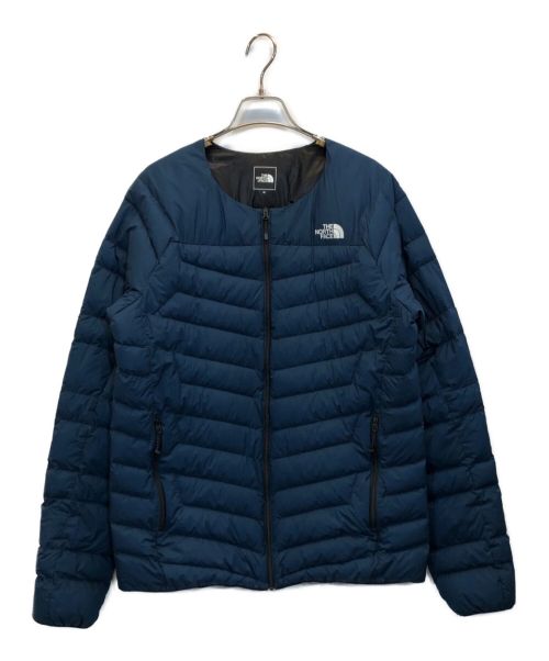 THE NORTH FACE（ザ ノース フェイス）THE NORTH FACE (ザ ノース フェイス) Thunder Roundneck Jacket ネイビー サイズ:XLの古着・服飾アイテム