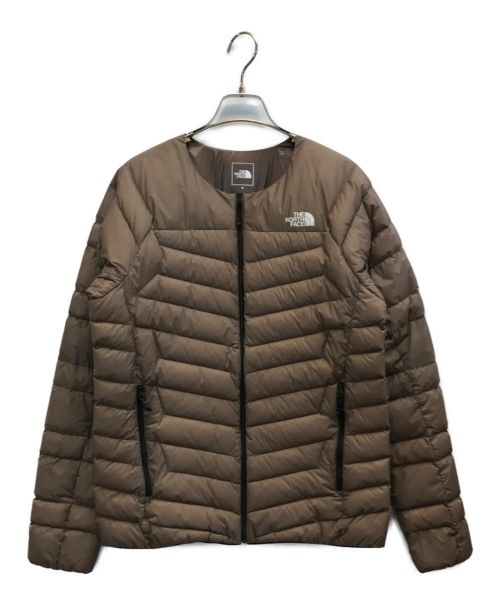 THE NORTH FACE（ザ ノース フェイス）THE NORTH FACE (ザ ノース フェイス) Thunder Roundneck Jacket ブラウン サイズ:Mの古着・服飾アイテム