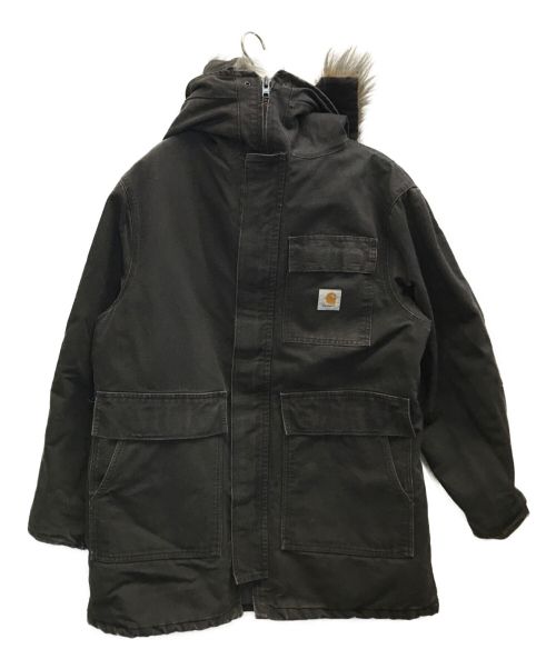 CarHartt（カーハート）CarHartt (カーハート) 80-90sシベリアンパーカー ブラック サイズ:Lの古着・服飾アイテム