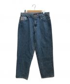 SUPREME×Coogiシュプリーム×クージー）の古着「23SS Baggy Jean  刺繍ロゴ バギージーンズ」｜インディゴ