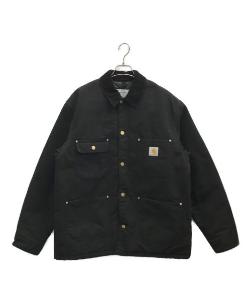 Carhartt WIP（カーハート ワークインプログレス）Carhartt WIP (カーハートダブリューアイピー) OG CHORE COAT　チョアコート　カバーオール ブラック サイズ:Lの古着・服飾アイテム