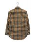 Burberry's (バーバリーズ) シャドーホースノバチェックシャツ ベージュ サイズ:M：12800円