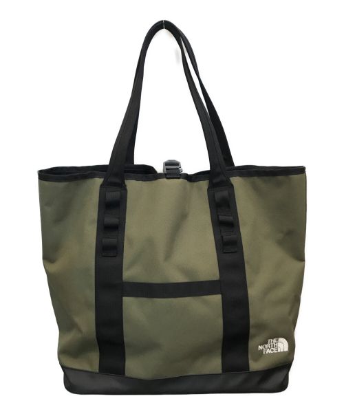 THE NORTH FACE（ザ ノース フェイス）THE NORTH FACE (ザ ノース フェイス) Fieludens Gear Tote S フィルデンスギアトートS カーキ×ブラックの古着・服飾アイテム