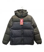 COTOPAXIコトパクシー）の古着「SOLAZO HOODED DOWN JACKET / ソラゾフーデッドダウンジャケット」｜ブラック×グレー