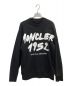 MONCLER（モンクレール）の古着「CREWNECK MONCLER 1952」｜ブラック