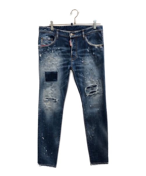 DSQUARED2（ディースクエアード）DSQUARED2 (ディースクエアード) 22AW Super Twinky jean インディゴ サイズ:50の古着・服飾アイテム