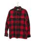 WOOLRICH（ウールリッチ）の古着「バッファローチェックオーバーシャツ」｜レッド×ブラック