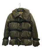 Jean Paul GAULTIERジャンポールゴルチェ）の古着「03AW Bondage Puffer Jacket」｜カーキ