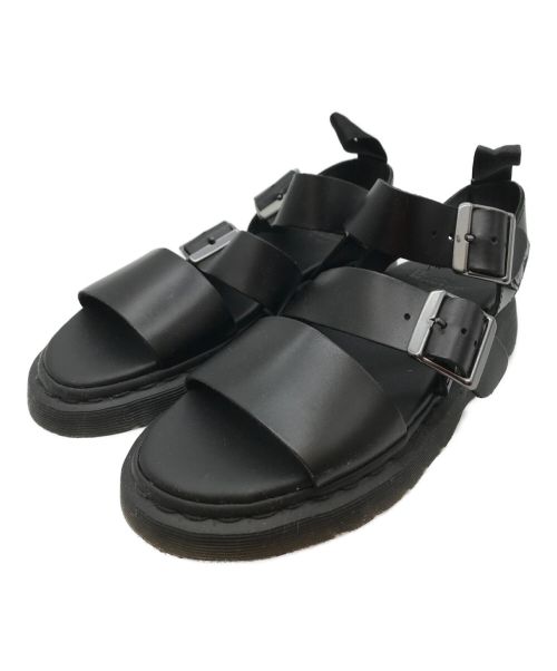 Dr.Martens（ドクターマーチン）Dr.Martens (ドクターマーチン) GRYPHON STRAP SANDAL グリフォンストラップサンダル ブラック サイズ:UK5の古着・服飾アイテム