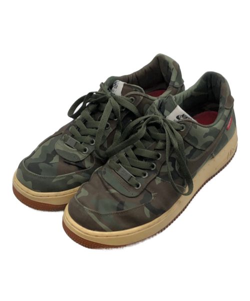 NIKE（ナイキ）NIKE (ナイキ) SUPREME (シュプリーム) AIR FORCE 1 LOW PREMIUM 08 NRG カーキ サイズ:US9.5の古着・服飾アイテム