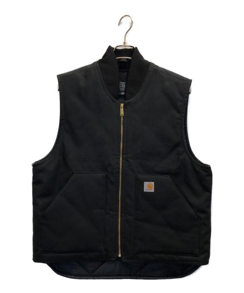 CarHartt（カーハート）CarHartt (カーハート) 中綿ダックベスト ブラック サイズ:Lの古着・服飾アイテム