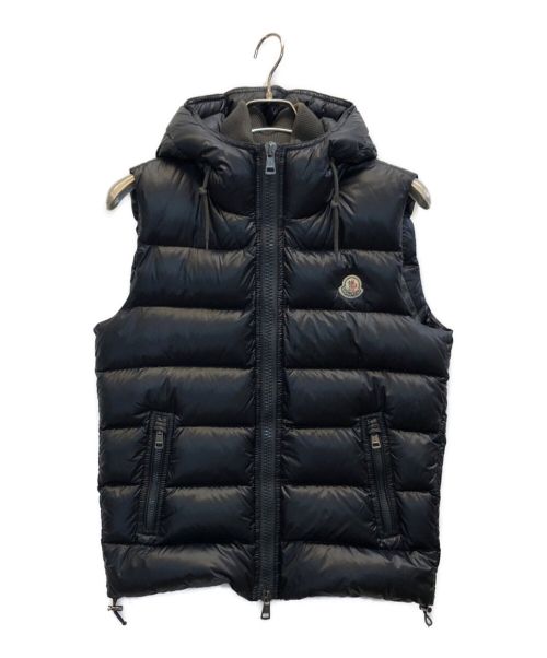 MONCLER（モンクレール）MONCLER (モンクレール) BARTHOLOME GILET バルトロメ ジレ ダウンベスト ブラック サイズ:1の古着・服飾アイテム