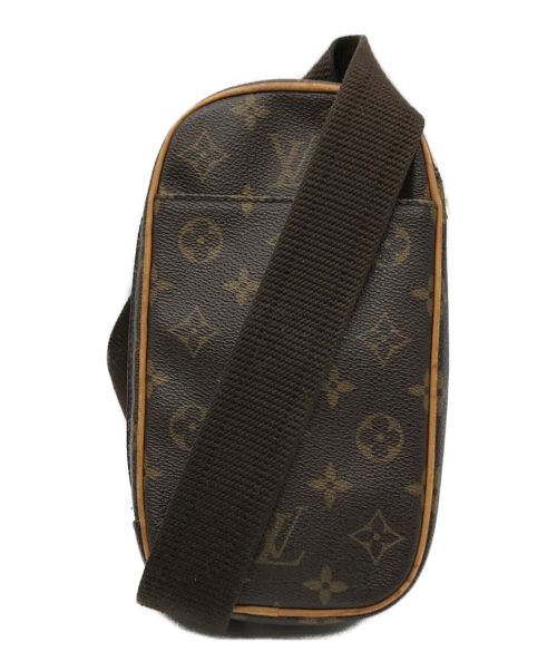 LOUIS VUITTON（ルイ ヴィトン）LOUIS VUITTON (ルイ ヴィトン) モノグラム ポシェットガンジュ ブラウン サイズ:　の古着・服飾アイテム