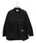 and wander（アンドワンダー）の古着「CORDURA typewriter LS over shirt」｜ブラック