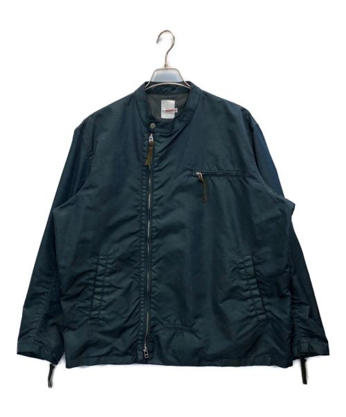 dip（ディップ）dip (ディップ) BEAMS PLUS (ビームスプラス) 別注 Single Riders Jacket シングルライダースジャケット ネイビー サイズ:XLの古着・服飾アイテム