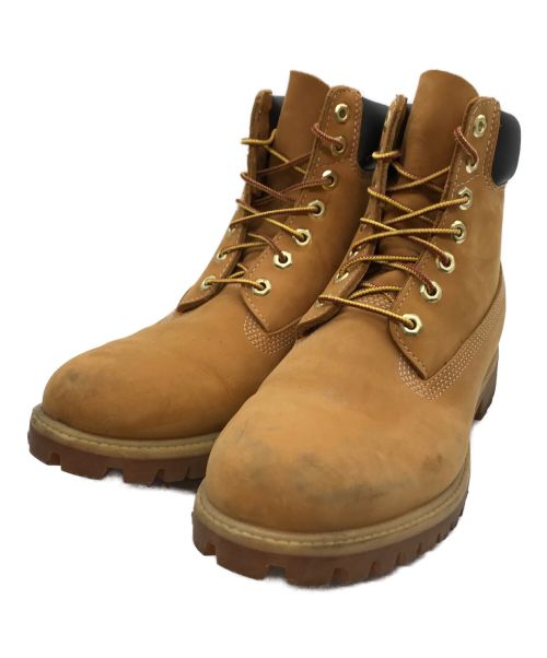 Timberland（ティンバーランド）Timberland (ティンバーランド) 6INCH PREMIUM BOOTS 6インチ プレミアム ウォータープルーフ ブーツ ベージュ サイズ:9Wの古着・服飾アイテム