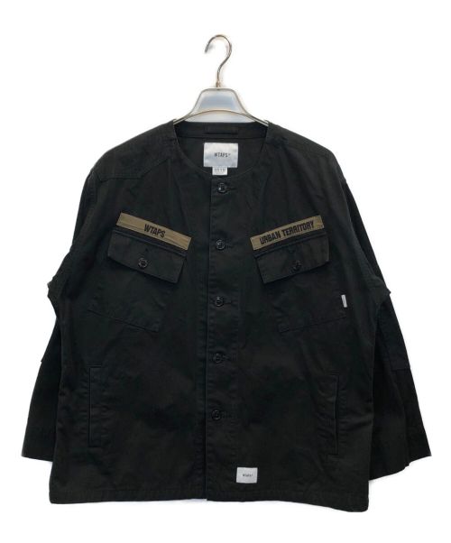 WTAPS（ダブルタップス）WTAPS (ダブルタップス) SCOUT/LS/COTTON.WEATHER ブラック サイズ:02の古着・服飾アイテム