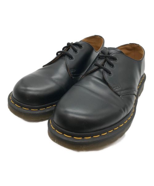 Dr.Martens（ドクターマーチン）Dr.Martens (ドクターマーチン) 3ホールシューズ ブラック サイズ:UK8の古着・服飾アイテム