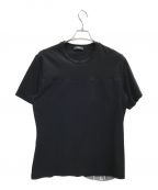 HERNOヘルノ）の古着「23SS NEWヘルノ ストレッチジャージーTシャツ」｜ブラック