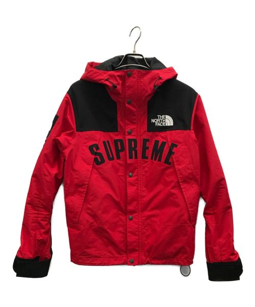 THE NORTH FACE（ザ ノース フェイス）THE NORTH FACE (ザ ノース フェイス) SUPREME (シュプリーム) 19SS Arc Logo Mountain Parka / アーチロゴ マウンテンパーカ レッド サイズ:Sの古着・服飾アイテム