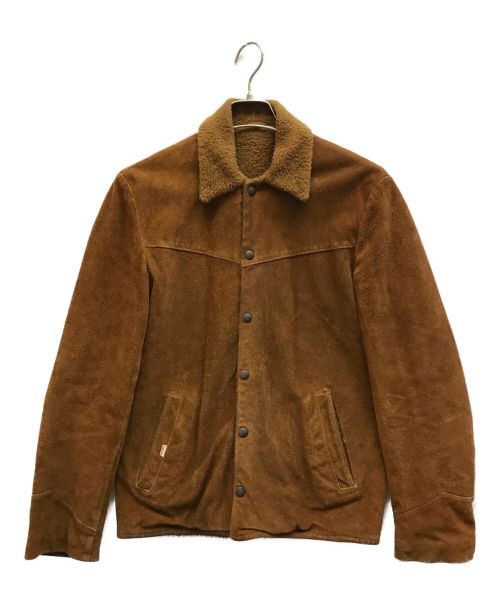 LEVI'S（リーバイス）LEVI'S (リーバイス) 60-70ｓ ボアスウェードランチジャケット ブラウン サイズ:表記無しの古着・服飾アイテム